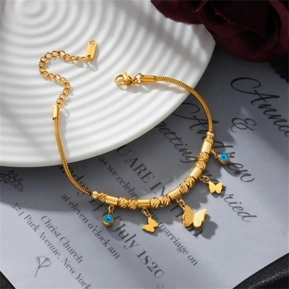 Butterfly Charm Bracelet For Women Vintage Bracelets - Picture 5 of 7